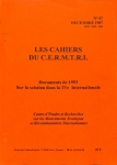 Cahiers du Cermtri 1987 numéro 47_0