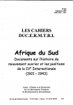 Les Cahiers du Cermtri année 2009 n°134