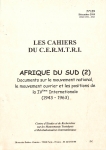 Les Cahiers du Cermtri année 2010 n°139