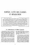 2 Science lutte de classes et révolution  EM n° 7-8 octobre 1969