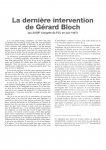 Bloch 4 - 1987 06 Dernière intervention de G. Bloch