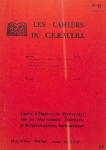 Les Cahiers du Cermtri année 1979 n° 15