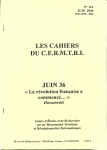 Les cahiers du Cermtri année 2006 numéro 121