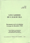 Cahiers du Cermtri 1991 numéro 60_0