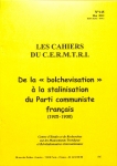 Cahiers du Cermtri 2012 numéro 145