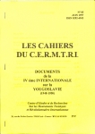 Les Cahiers du Cermtri année 1997 numéro 85