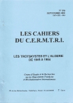 Les Cahiers du Cermtri année 2002 numéro 106