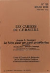 No 56 James P Cannon La lutte pour un parti prolétarien